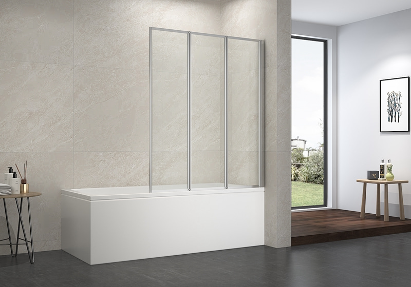 EX-230 4/5mm folding bathtub screen 