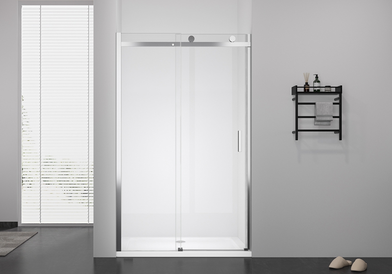 EX-806F 8mm straight sliding premium shower enclosure